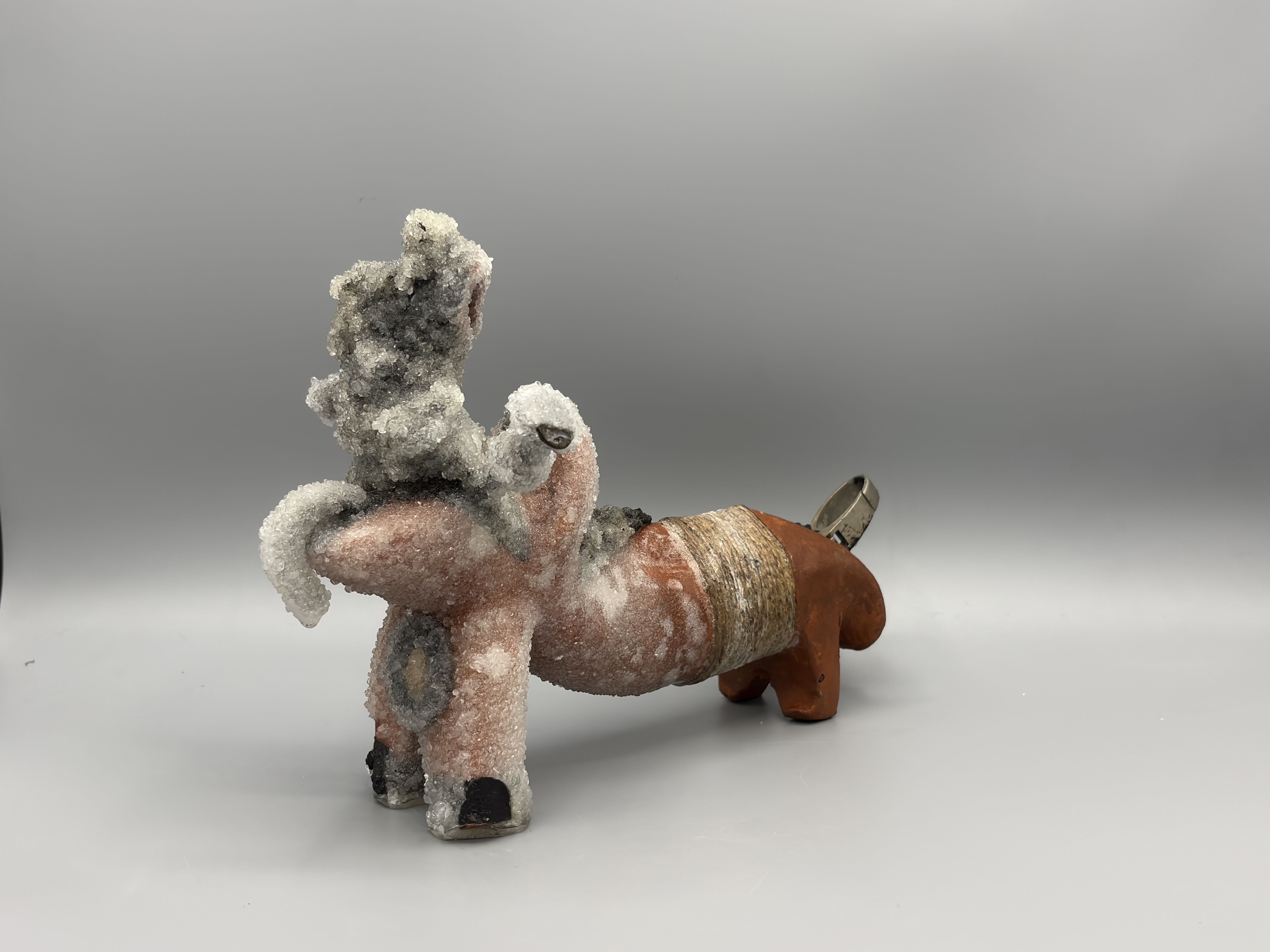 Mojahid Musa, found object, clay sculptures,dhaka art summit